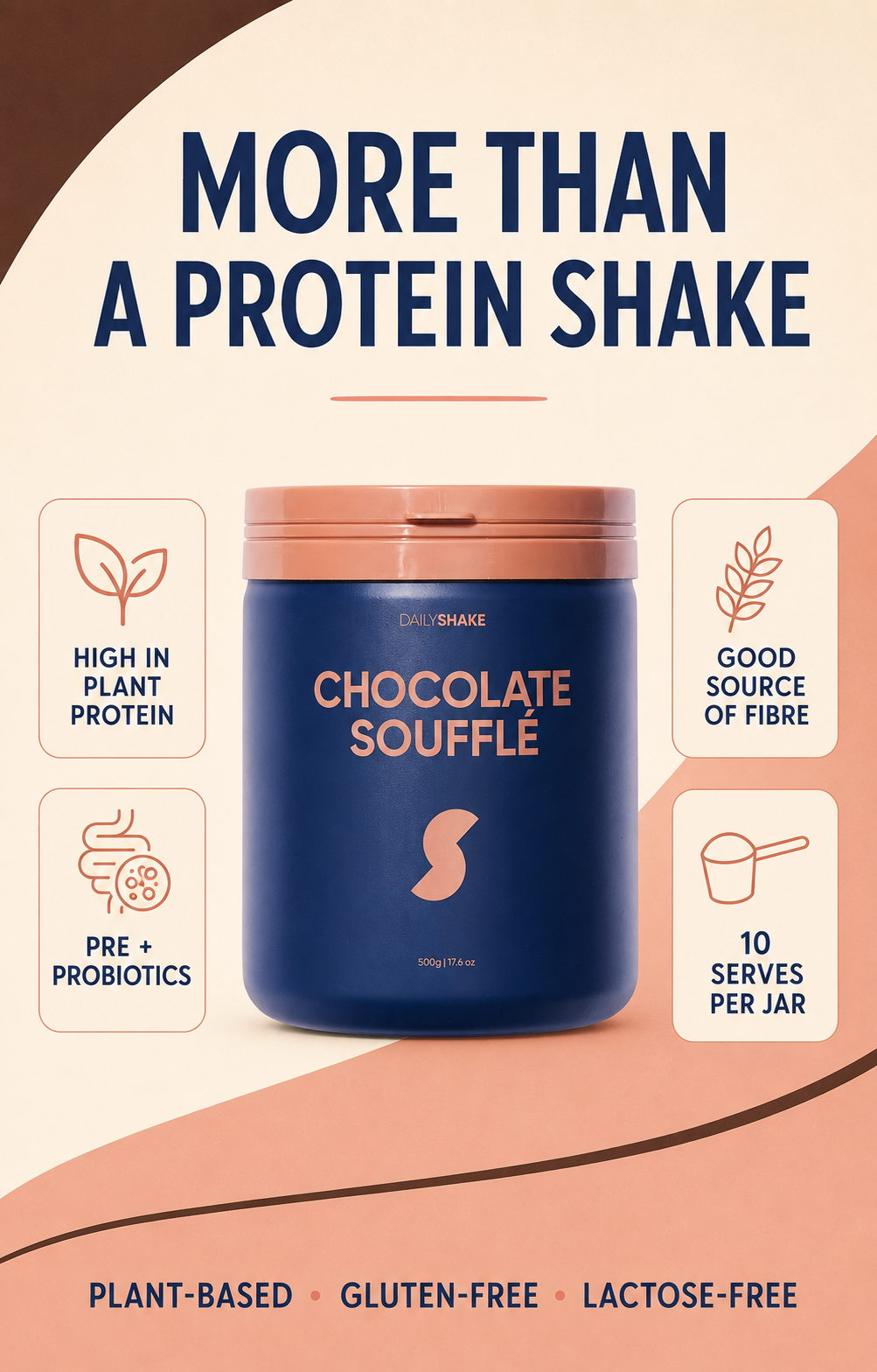 Chocolate Soufflé protein powder benefits