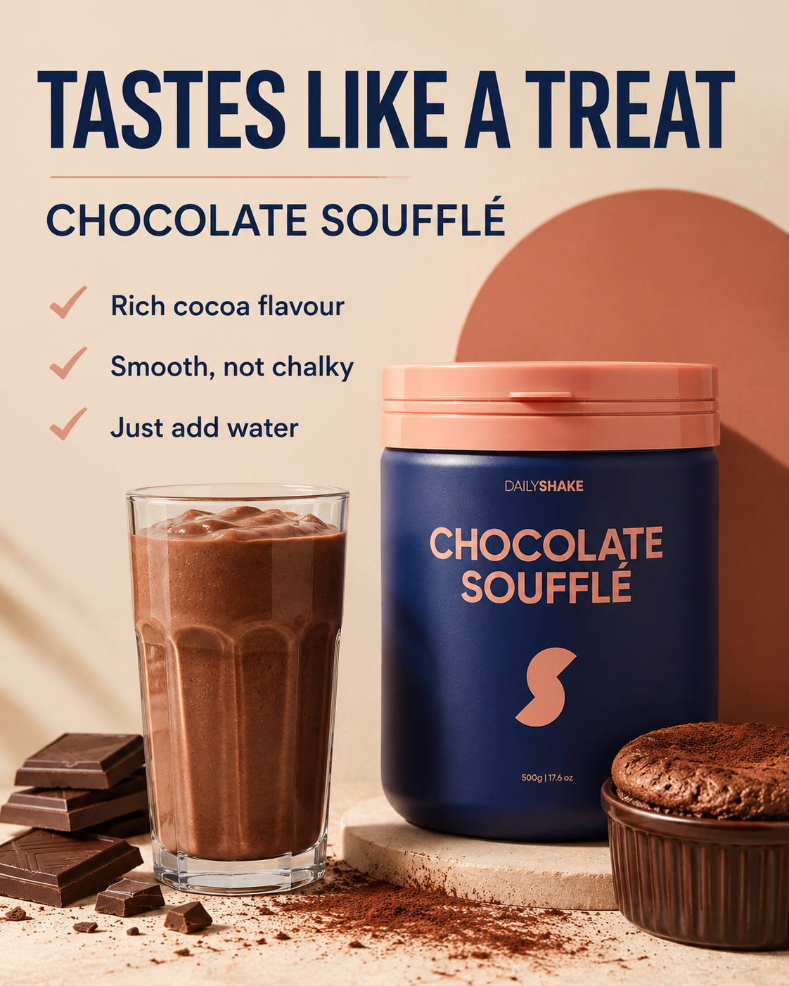 Chocolate Soufflé protein powder taste