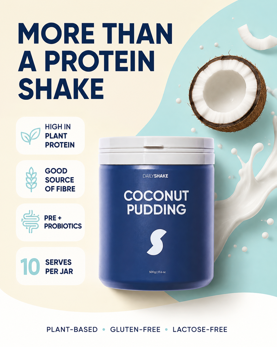 Coconut Pudding protein powder benefits