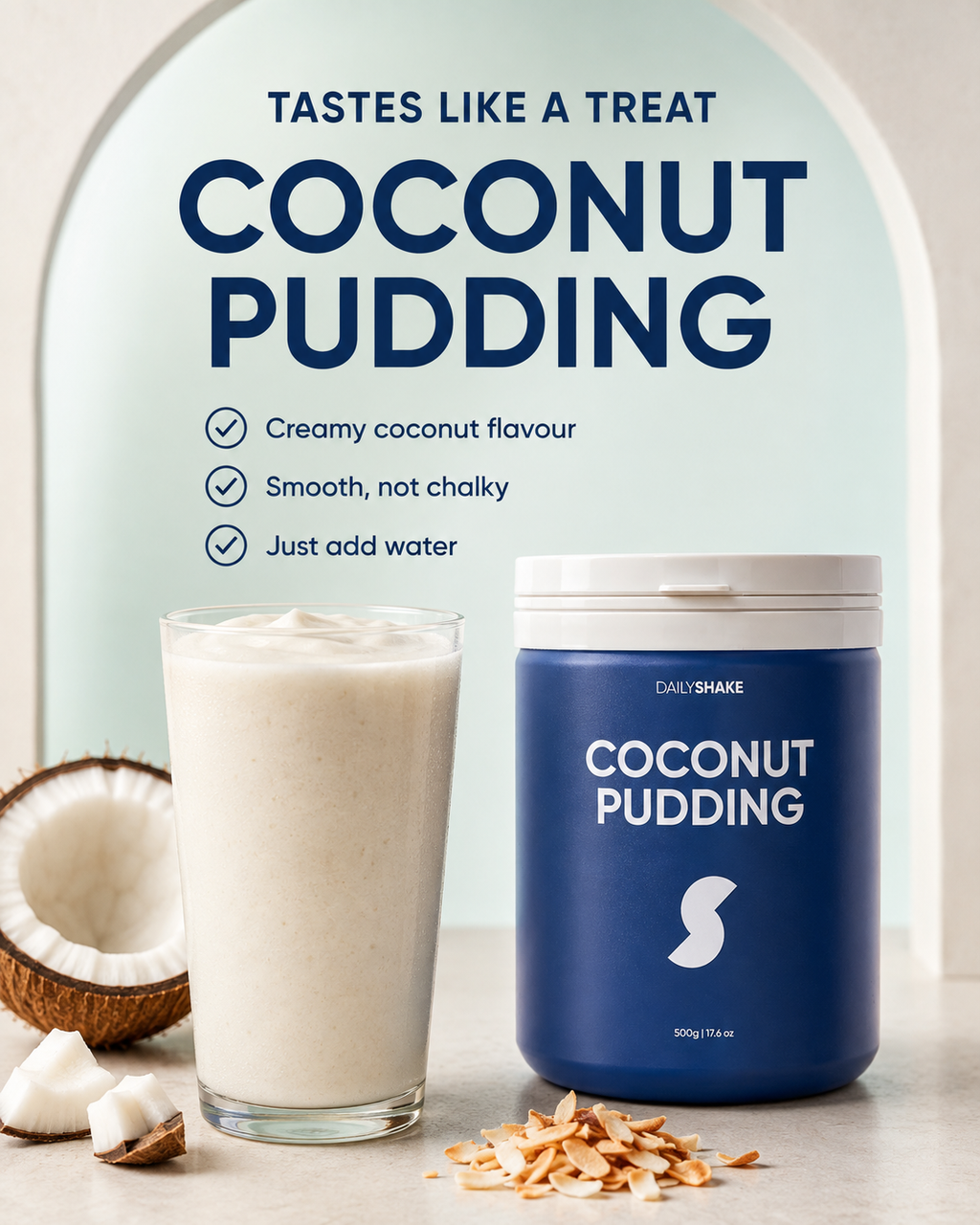 Coconut Pudding protein powder taste