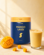 Mango Lassi protein powder hero