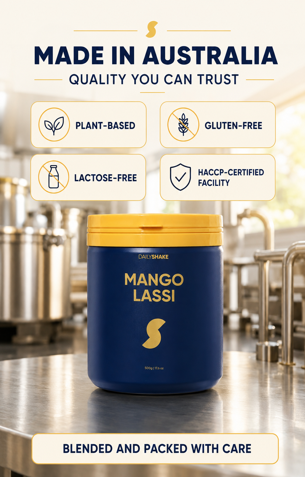 Mango Lassi protein powder australian quality