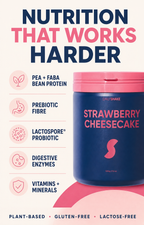 Strawberry Cheesecake protein powder formula