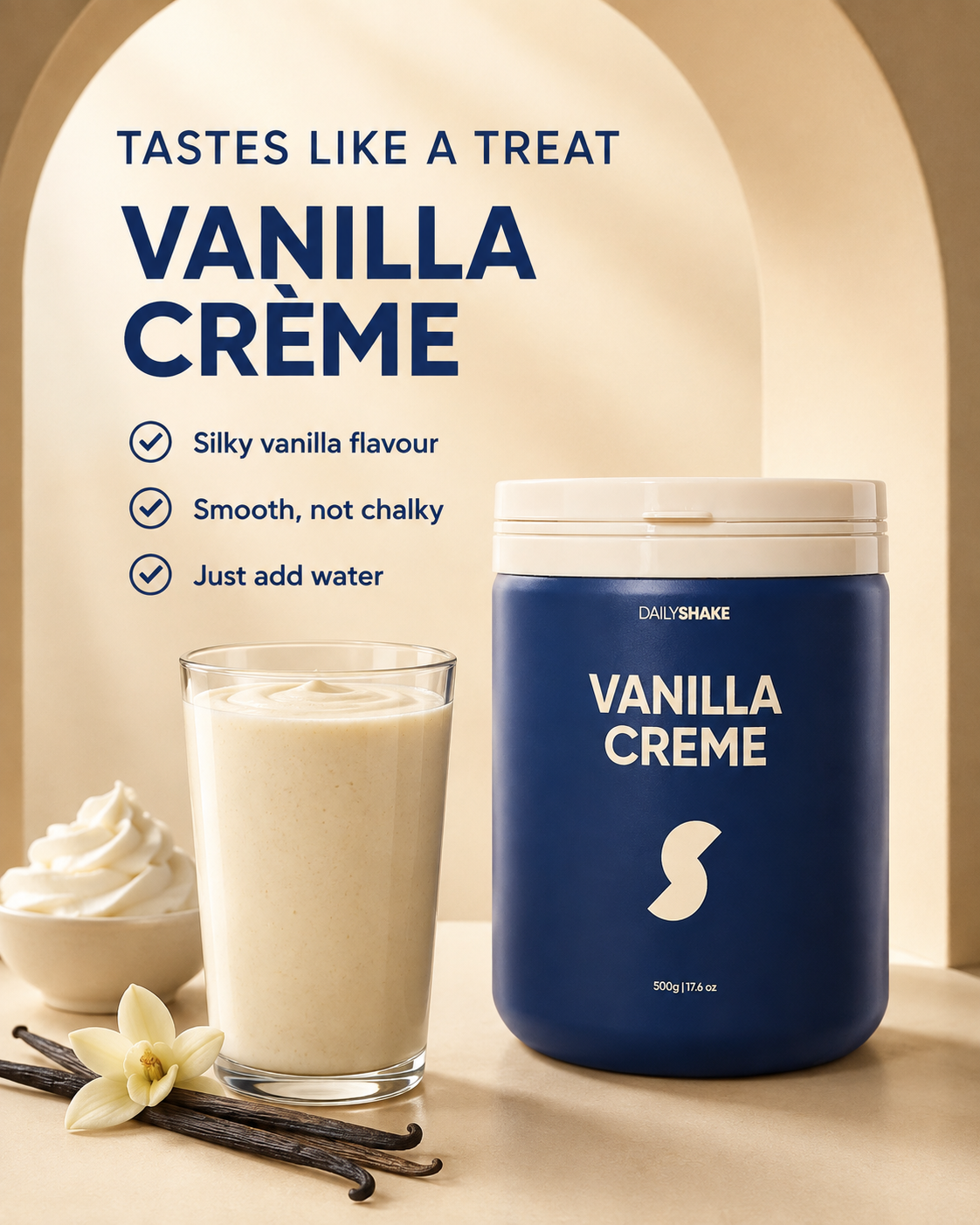 Vanilla Creme protein powder taste