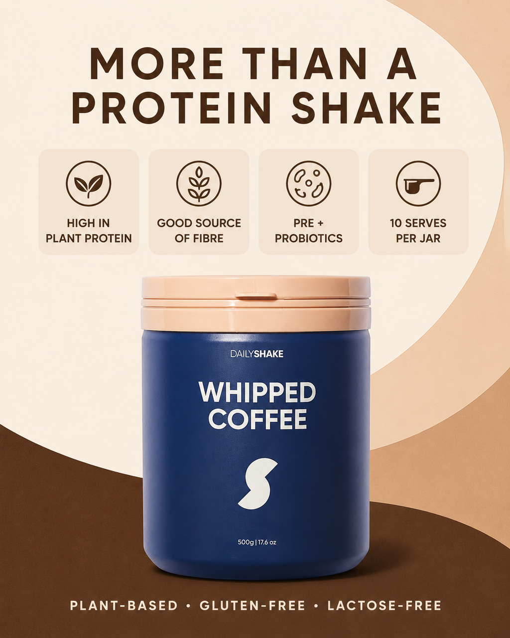 Whipped Coffee protein powder benefits