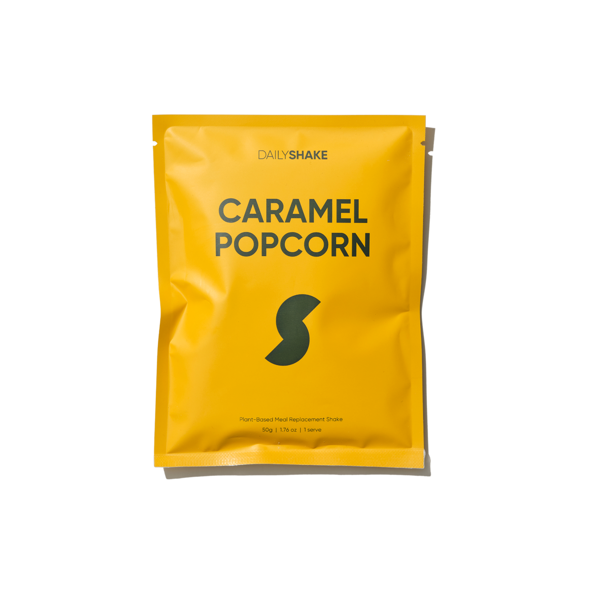 Caramel Popcorn 2-sachet protein powder pack lifestyle image