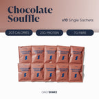 Chocolate Soufflé 10-sachet protein powder pack hero image