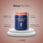 Chocolate Soufflé 2-sachet protein powder pack lifestyle image