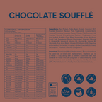 Chocolate Soufflé protein powder nutrition information and ingredients