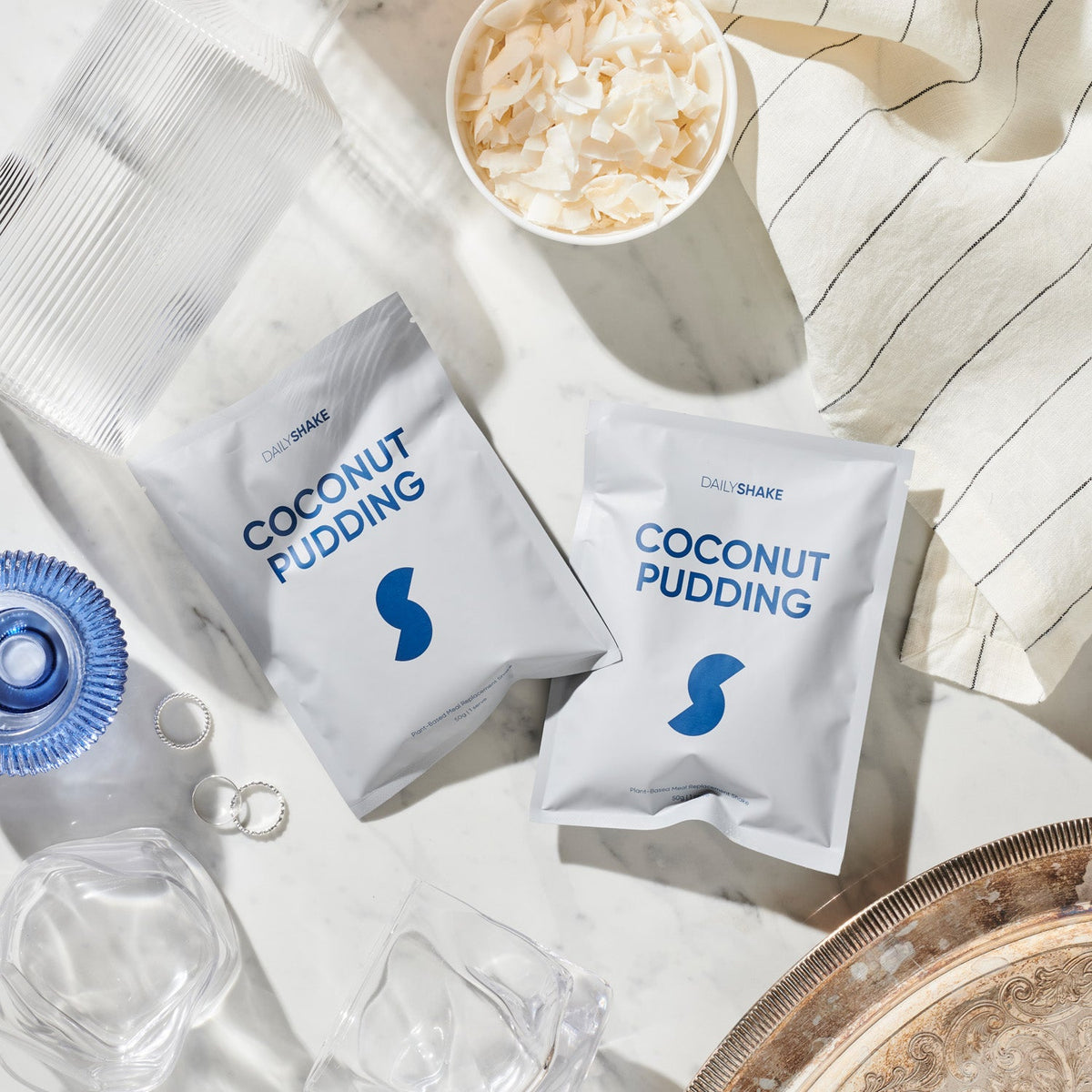 Coconut Pudding 10-sachet protein powder pack product image