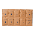 Discoff 10-sachet protein powder pack lifestyle image