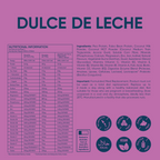 Dulce De Leche protein powder nutrition information and ingredients