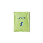 Matcha 2-sachet protein powder pack lifestyle image