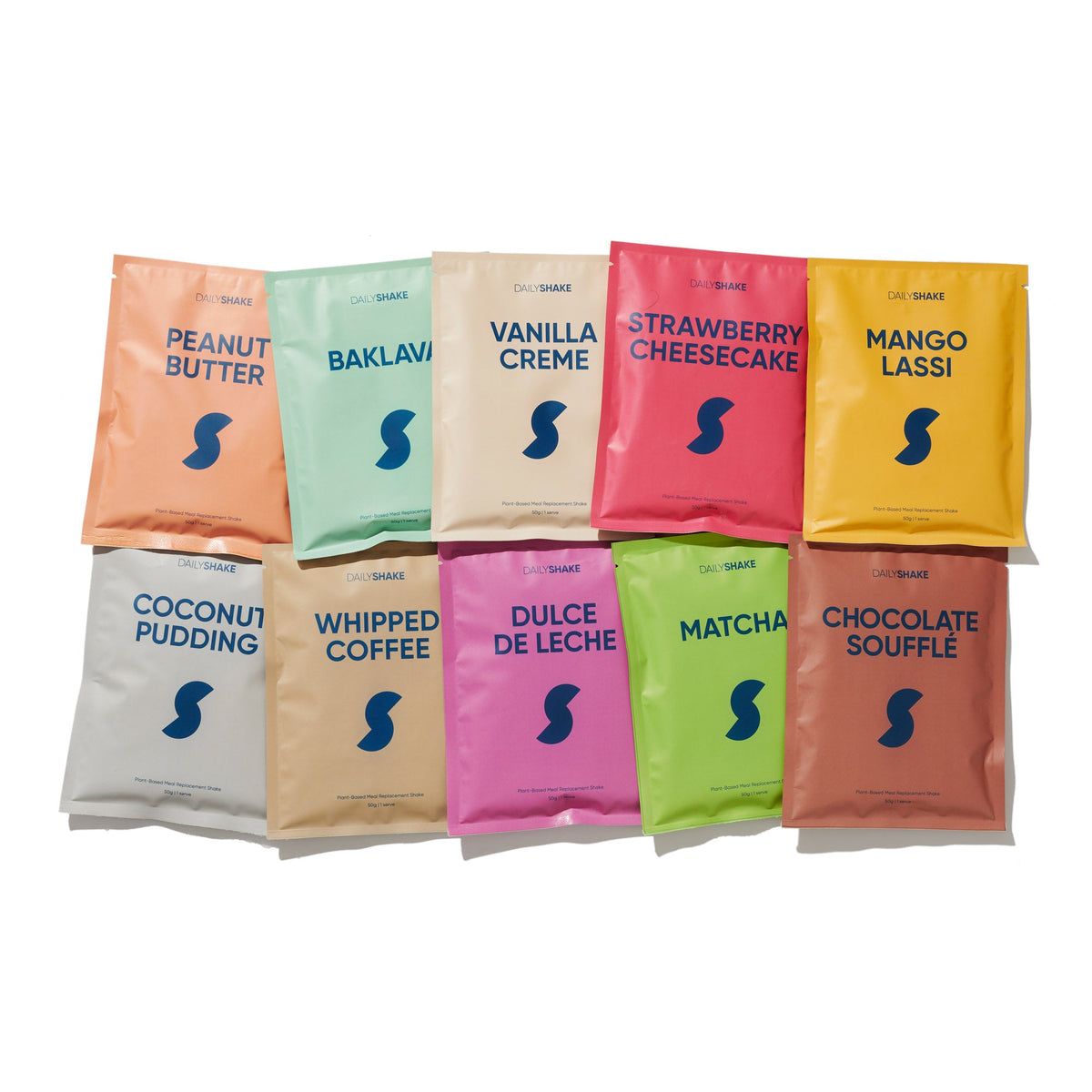Multi Flavour 10-sachet protein powder pack hero image