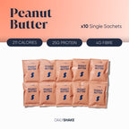 Peanut Butter 10-sachet protein powder pack hero image