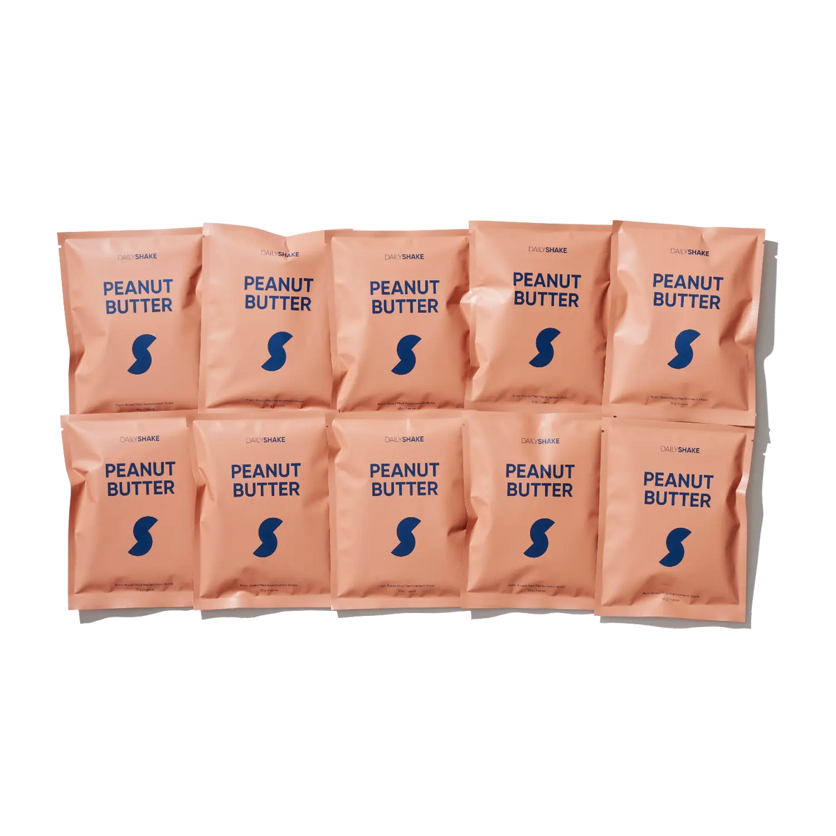 Peanut Butter 10-sachet protein powder pack lifestyle image