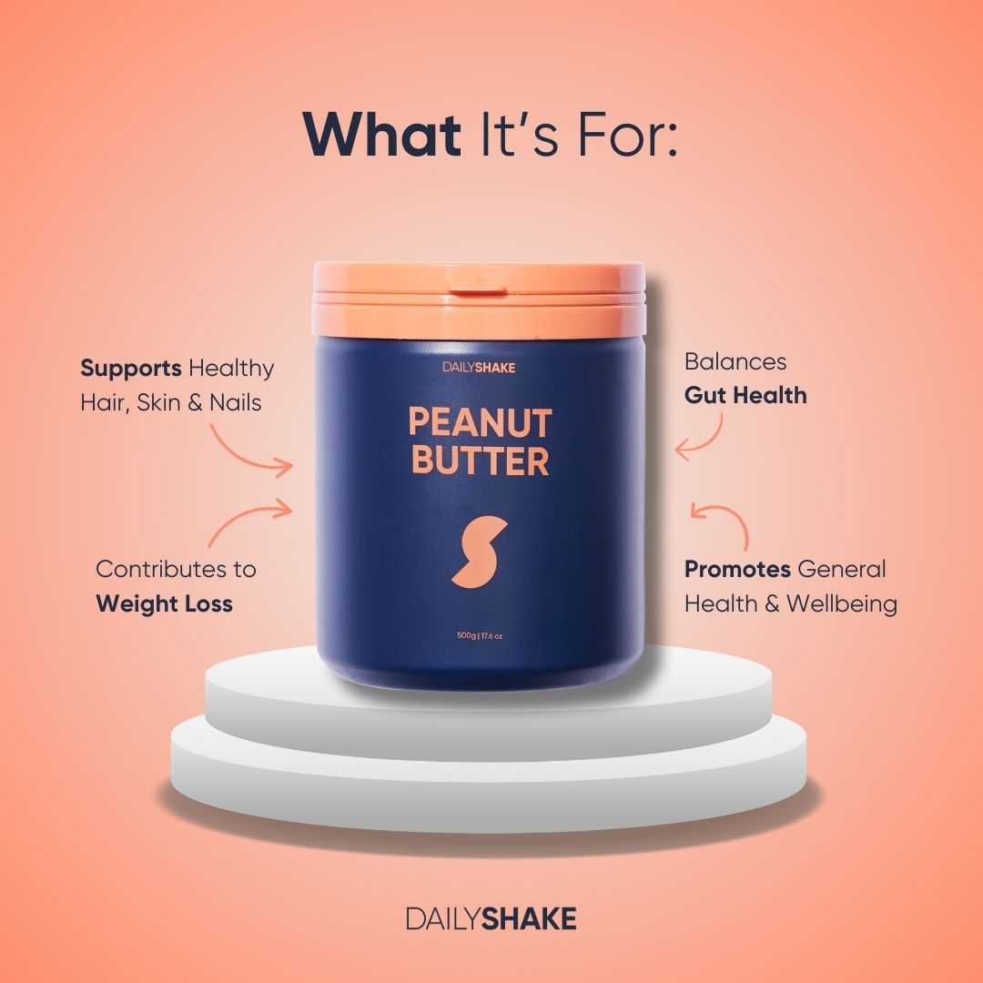 Peanut Butter 2-sachet protein powder pack lifestyle image