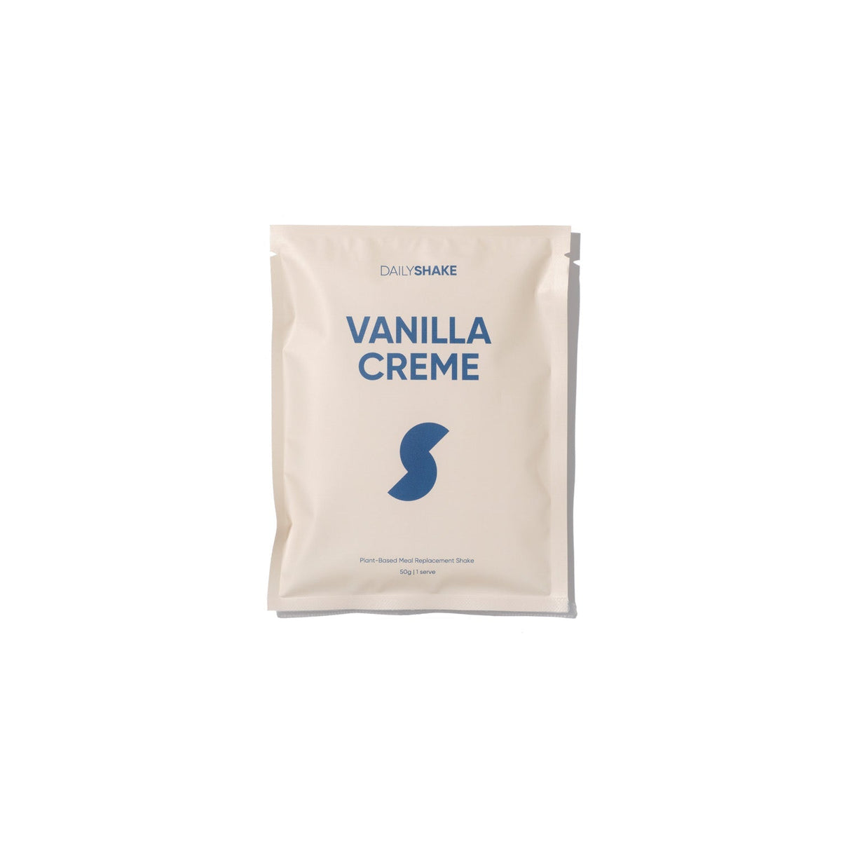 Vanilla Creme 2-sachet protein powder pack lifestyle image
