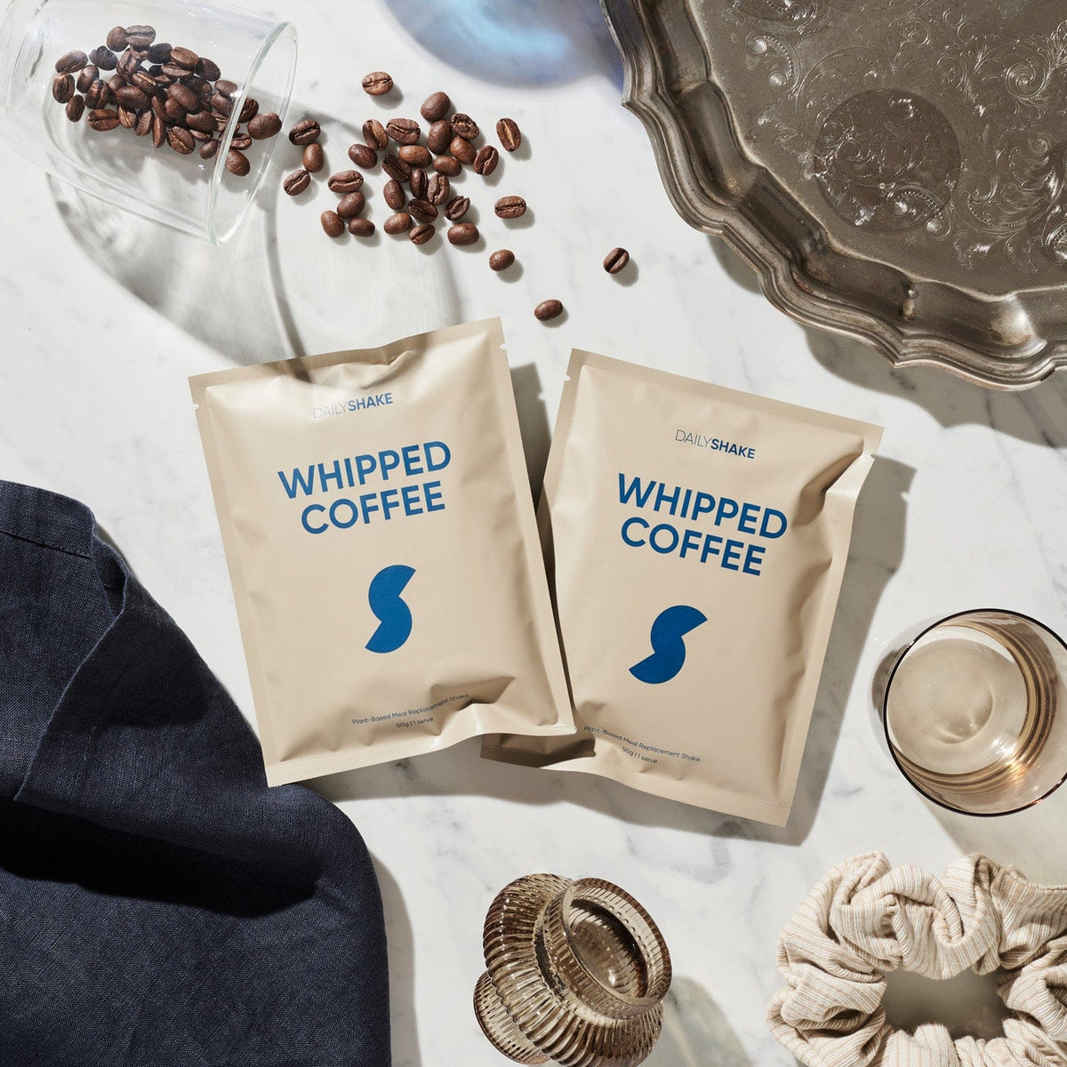 Whipped Coffee 10-sachet protein powder pack product image